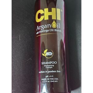 CHI Argan Oil Plus Moringa Oil Shampoo Unisex Shampoo 25 oz